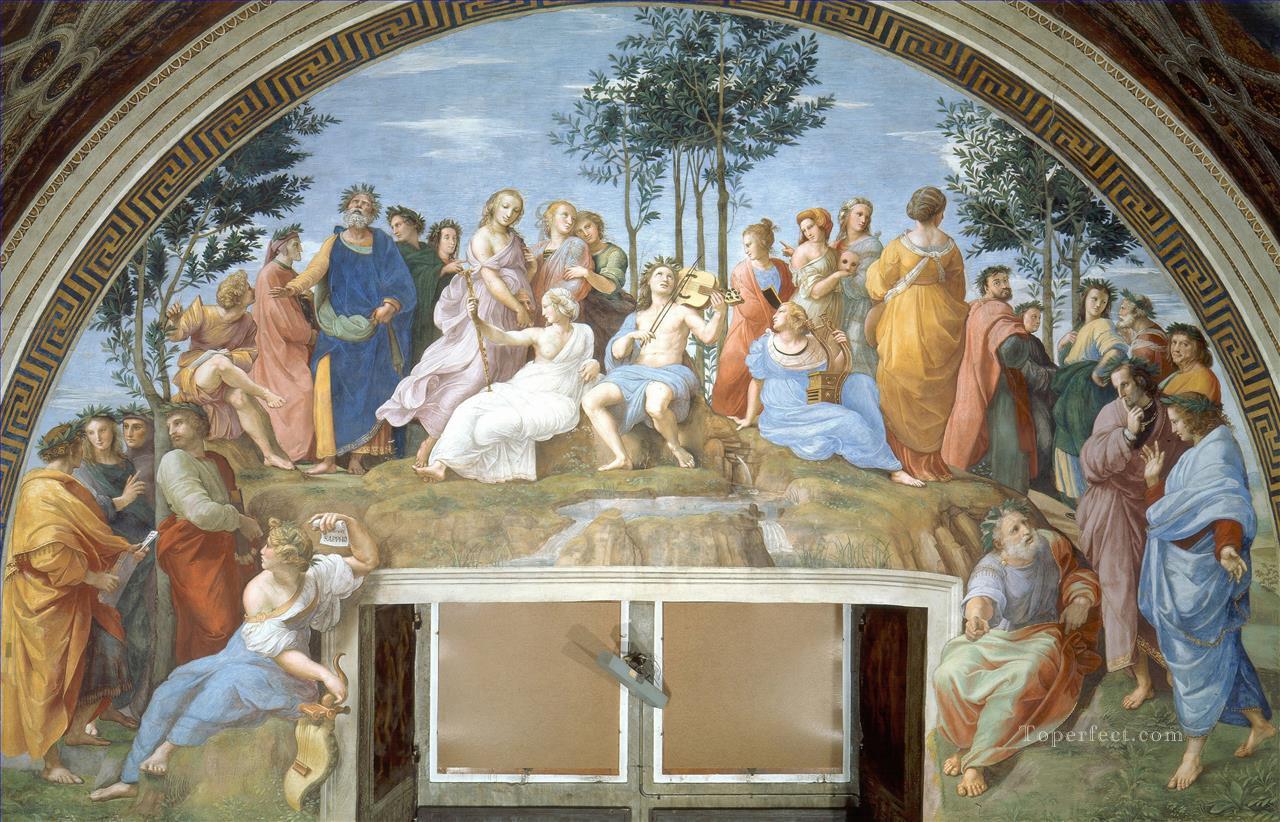 The Parnassus Renaissance master Raphael Oil Paintings